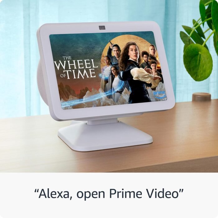 Echo Show 8 (3rd Gen, 2023 release) with Adjustable Stand with USB-C Charging Port | Charcoal - Image 3