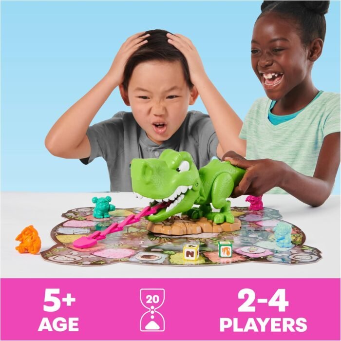 Spin Master Games, Snack-O-Saurus Rex Board Game, Kids Game, Funny Family Game, Fun Games, Family Game Night, Christmas Gifts for Kids, for Ages 5+ - Image 2