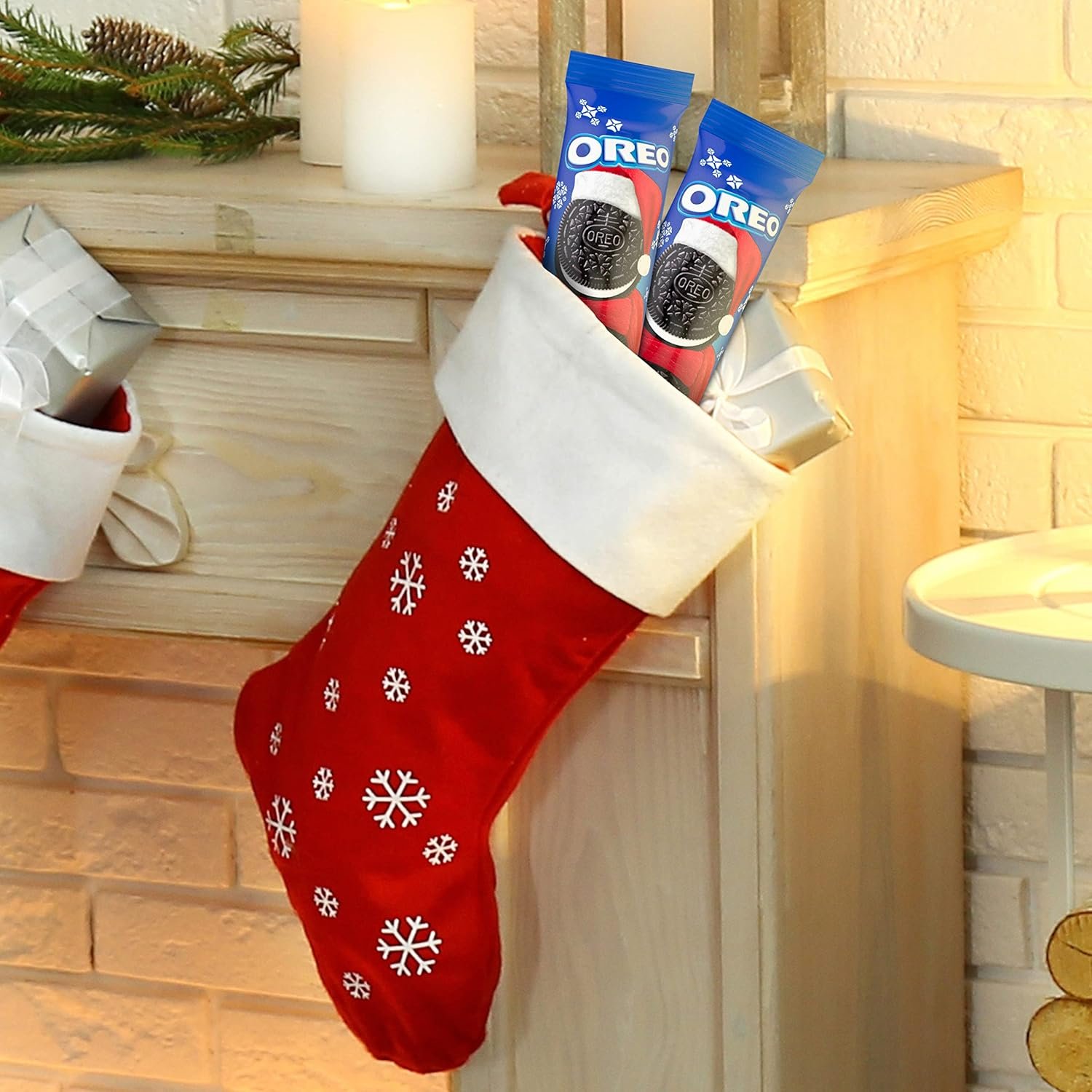 OREO Chocolate Sandwich Cookies, Holiday Cookies, 12 - 4 oz Stocking Stuffer Packs - Image 4