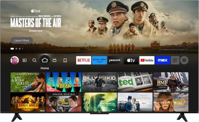 TCL 65-Inch Class S5 UHD 4K LED Smart TV with Fire TV (65S551F, 2024 Model), Dolby Vision, HDR PRO+, Dolby Atmos, Alexa Built-in with Voice Remote, Apple AirPlay 2 Compatibility, Streaming Television - Image 8