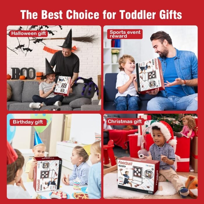 Football Games Kids Toys Outdoor Sports Toddler Toys, Gifts for Ages 5-13 Years Old, Backyard, Lawn, Beach, Camping, Family Party Fun Activities - Image 8