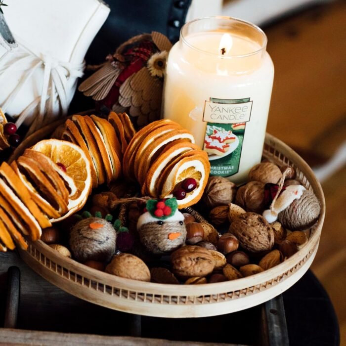 Yankee Candle Christmas Cookie Scented, Classic 22oz Large Jar Single Wick Candle, Over 110 Hours of Burn Time, Perfect for Holiday Gifting and Celebration - Image 6