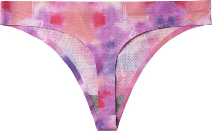 voenxe Seamless Women Underwear Thongs,No Show Ladies Thong,No Line Breathable Comfortable Panties Undies for Women 5-Pack - Image 5