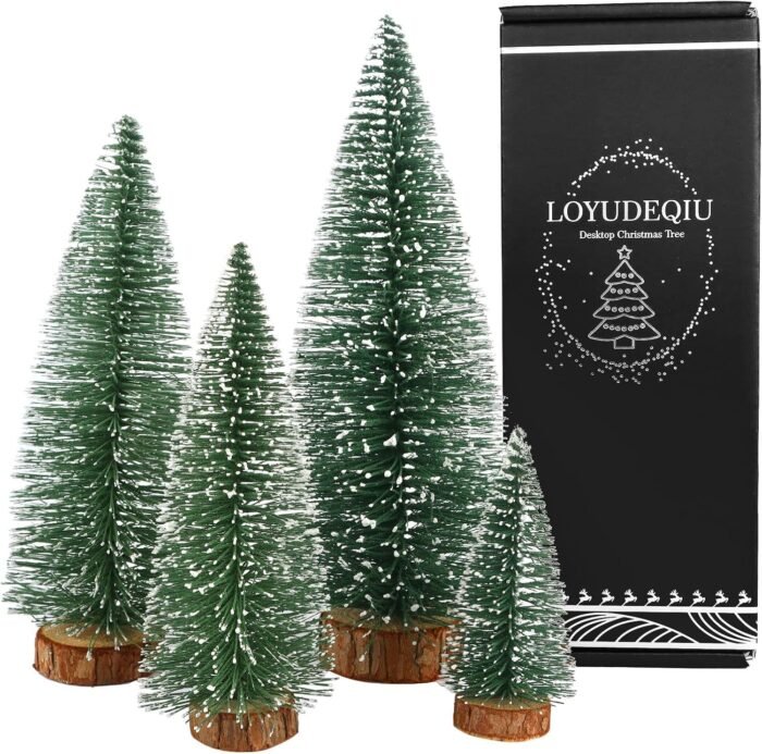 Desktop Miniature Pine Tree Tabletop Christmas Tree Small Pine Tree Decor Christmas Tree Toppers