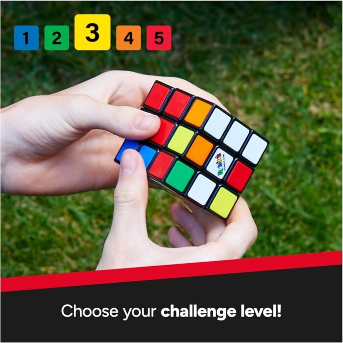 Rubik's Cube, The Original 3x3 Cube 3D Puzzle Fidget Cube Stress Relief Fidget Toy Brain Teasers Travel Games for Adults and Kids Ages 8+ - Image 6