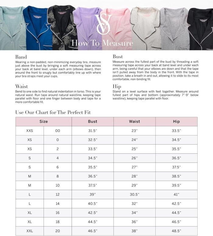 Victoria's Secret Flannel Pajama Set, Long Sleeve Button Down Shirt & Pants Set, Sleepwear for Women (XS-XXL) - Image 6