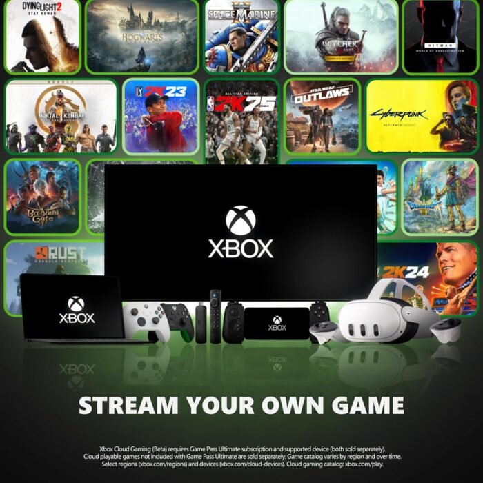 Amazon Fire TV Stick 4K Max, Robot White Core Wireless Controller, and 1 Month Game Pass Ultimate Bundle - Image 5