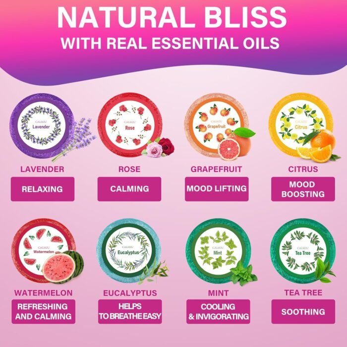 Shower Steamers Aromatherapy - Birthday Gifts for Women 8 Pack Shower Bombs with Essential Oils, SPA Self Care Gifts for Women Who Have Everything, Christmas Gifts, Stocking Stuffers for Women - Image 5