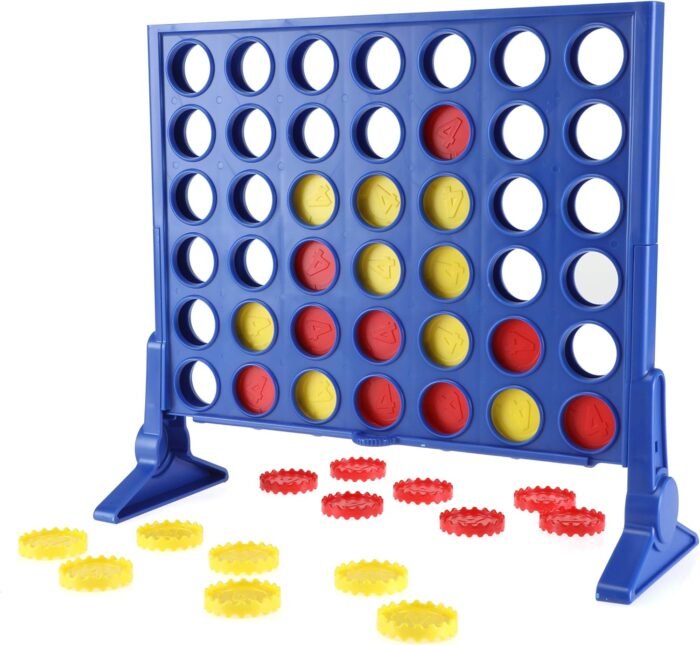 Hasbro Gaming Connect 4 Classic Grid,4 in a Row Game,Strategy Board Games for Kids,2 Player .for Family and Kids,Ages 6 and Up - Image 2