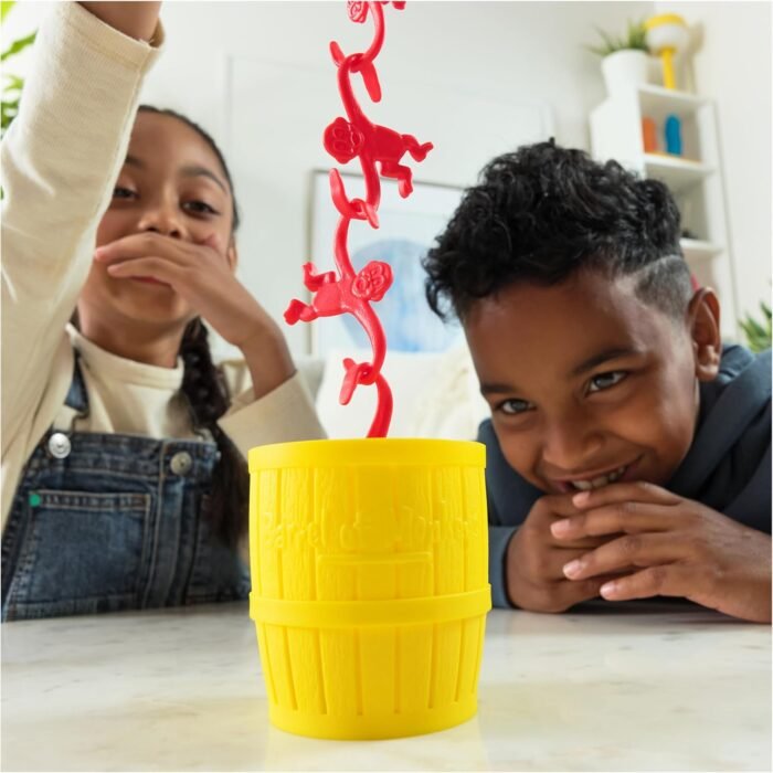 Spin Master Games, Barrel of Monkeys Retro Linking Family Game, Preschool Games, Classic Games, Family Game Night, Christmas Gifts for Kids Ages 3+ - Image 4