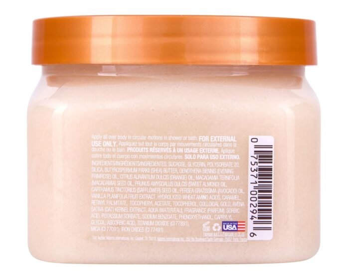 Tree Hut Vanilla Shea Sugar Exfoliating & Hydrating Body Scrub, 18 oz - Image 3