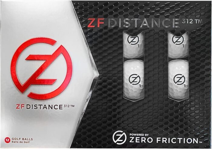Zero Friction Distance 312 Golf Balls