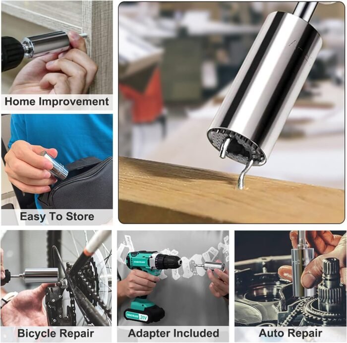 Stocking Stuffers for Adults Men, Gifts for Men Universal Socket Tools White Elephant Gifts Dad Gifts, Christmas Gifts for Men Who Have Everything Dad Boyfriend Husband Tools for Men Cool Gadgets - Image 3