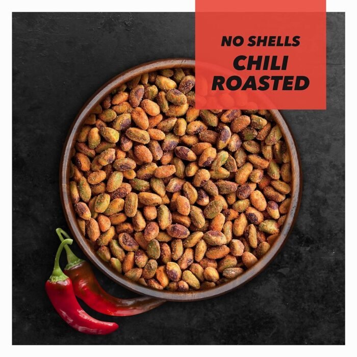 Wonderful Pistachios No Shells, 3 Flavors Mixed Variety Pack of 9 (0.75 Ounce), Roasted & Salted Nuts (4), Chili Roasted (3), Honey Roasted (2), Protein Snacks, Stocking Stuffers , Individually Wrapped Healthy Snacks - Image 8