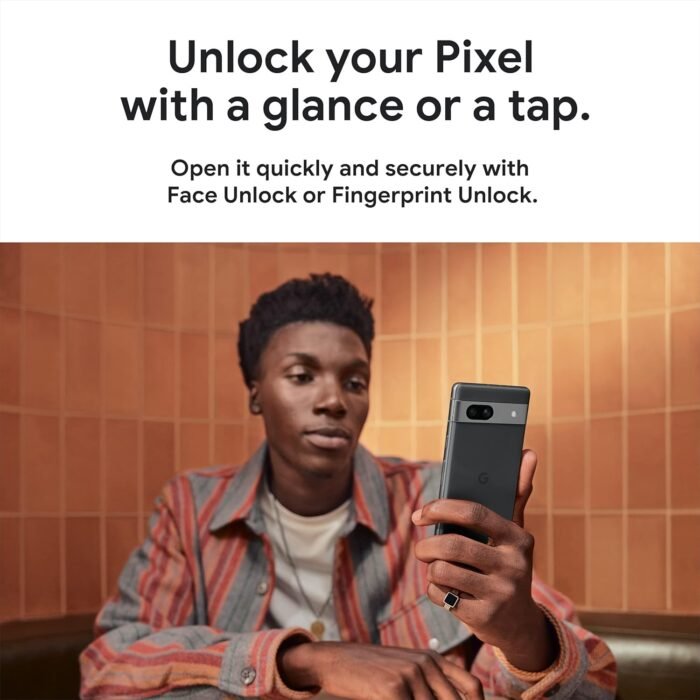 Google Pixel 7a - Unlocked Android Cell Phone - Smartphone with Wide Angle Lens and 24-Hour Battery - 128 GB – Charcoal - Image 12