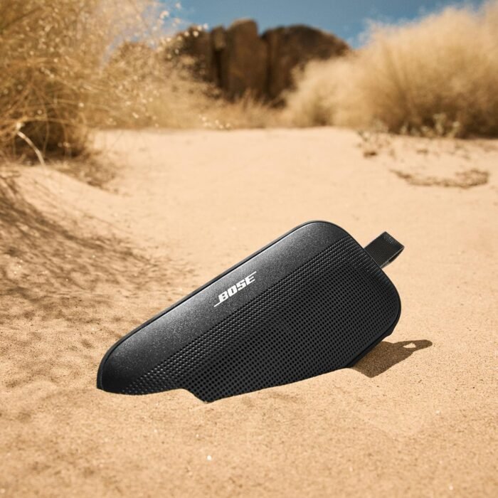 Bose New SoundLink Flex Portable Bluetooth Speaker (2nd Gen), Portable Outdoor Speaker with Hi-Fi Audio, Up to 12 Hours Battery Life, Waterproof and Dustproof, Black - Image 7