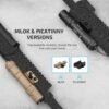 OLIGHT Odin S 1500 Lumens MLOK Rail Mounted Weaponlight Rechargeable Tactical Flashlight with Upgraded Remote Pressure Switch, 250 Meters Throw Distance, IPX8 Waterproof (Desert Tan) - Image 4