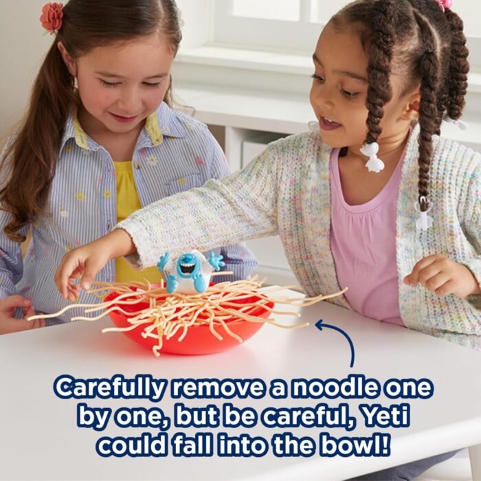 Yeti in My Spaghetti Board Game – Kids Games, Family Game, Multi-Player, Board Games for Family Night, Preschool Toys, Hand-Eye-Coordination Game, Don’t Drop Yeti, Ages 4+ - Image 4