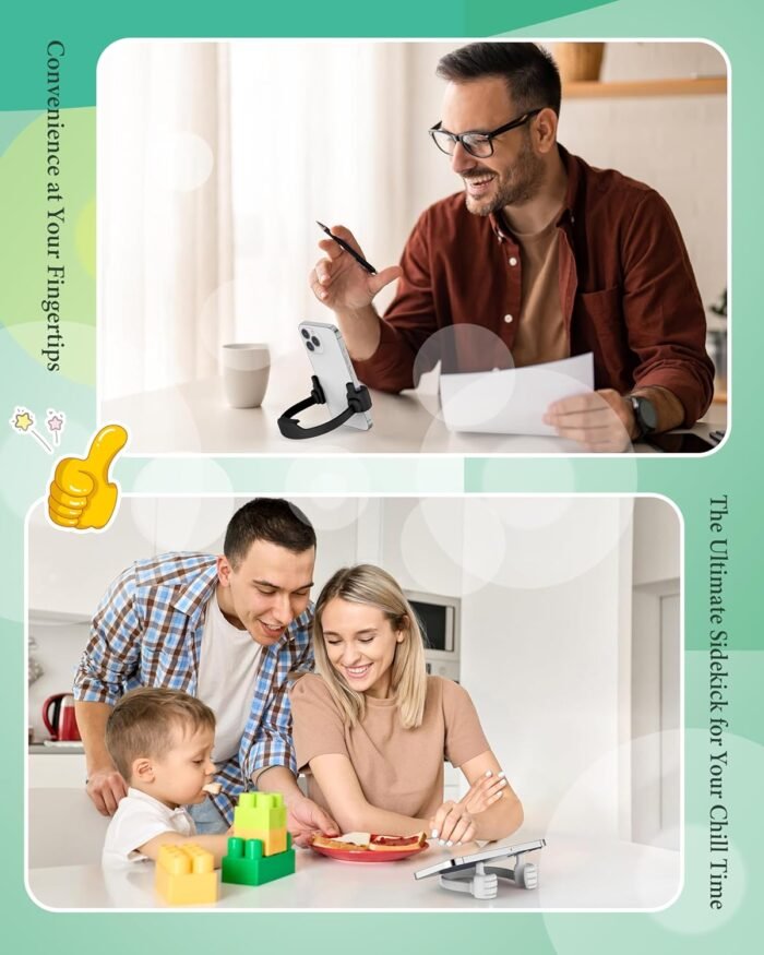 for Teens Women Men: 2 Pack Thumbs Up Lazy Phone Stand Holder for Desk Funny Useful White Elephant Gag Gifts for Adults Teenage Stocking Stuffers for Teen Girls Boys Gifts Trendy Stuff - Image 6