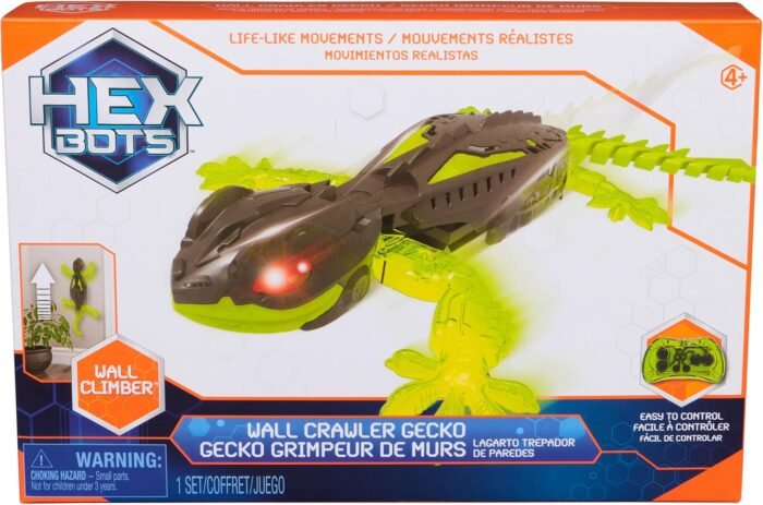 Wall Crawler Gecko, Rechargeable Remote Control Robot Kids Toys, Climbs up Walls for Prank Toys & Games, RC Robot Toys for Boys & Girls Ages 4 & Up - Image 7