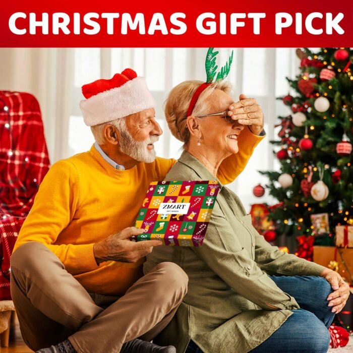 Zmart Christmas Gifts Stocking Socks For Men Women - Gingerbread Secret Santa Socks Xmas Stocking Stuffers For Dad Mom Teens - Image 5