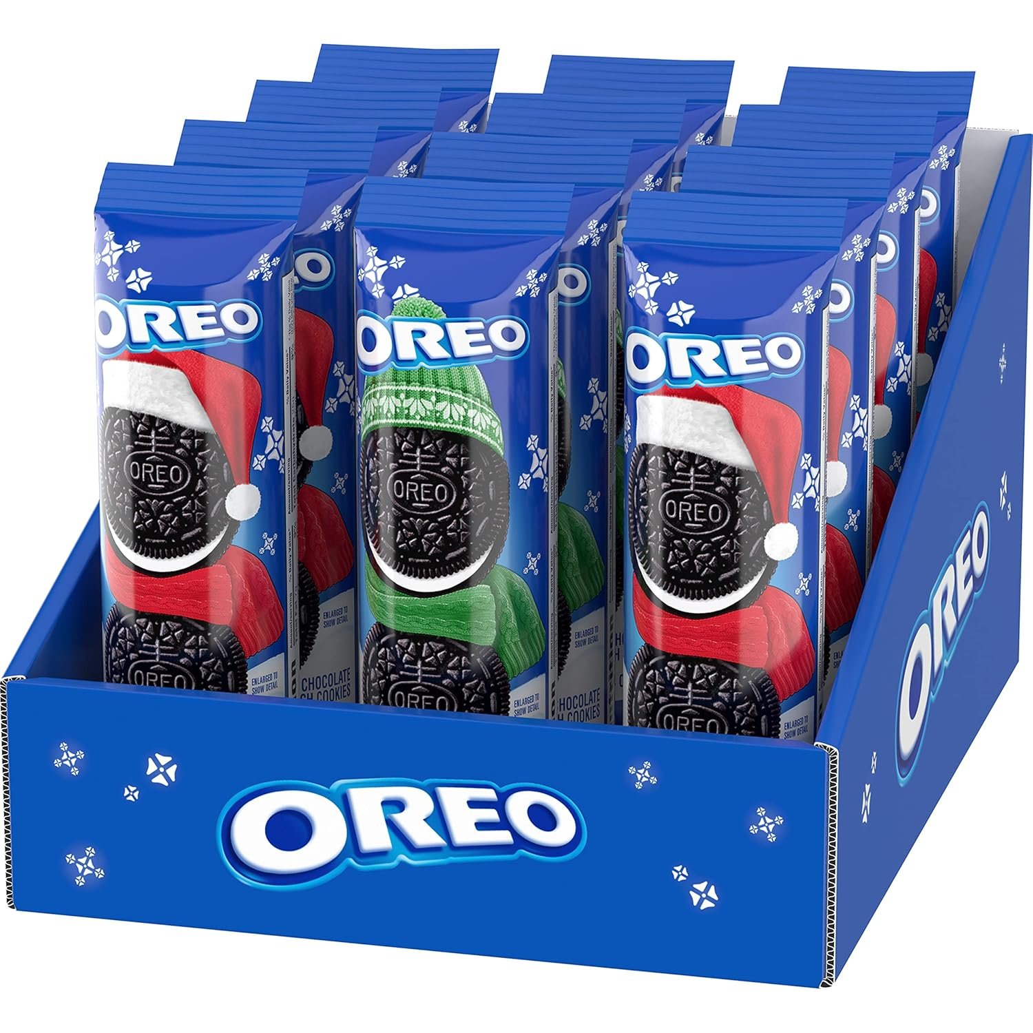 OREO Chocolate Sandwich Cookies, Holiday Cookies, 12 - 4 oz Stocking Stuffer Packs - Image 14