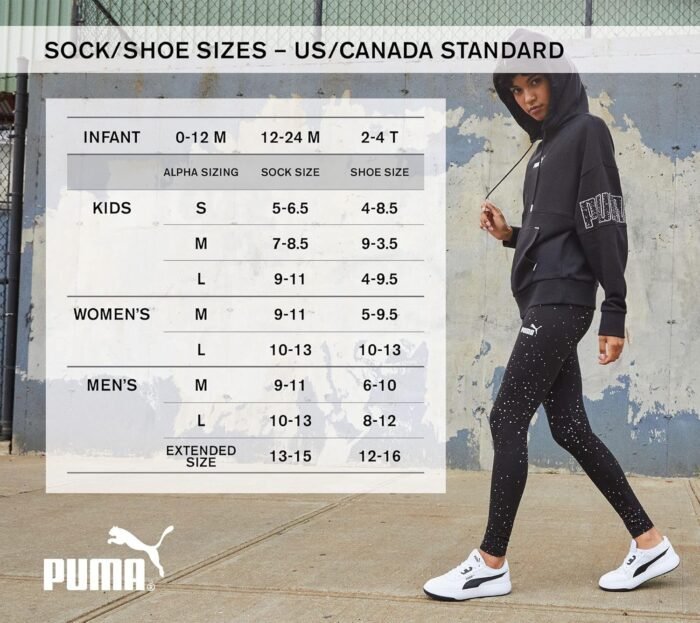 PUMA Men's 8 Pack Athletic Cushioned Crew Socks - Image 4