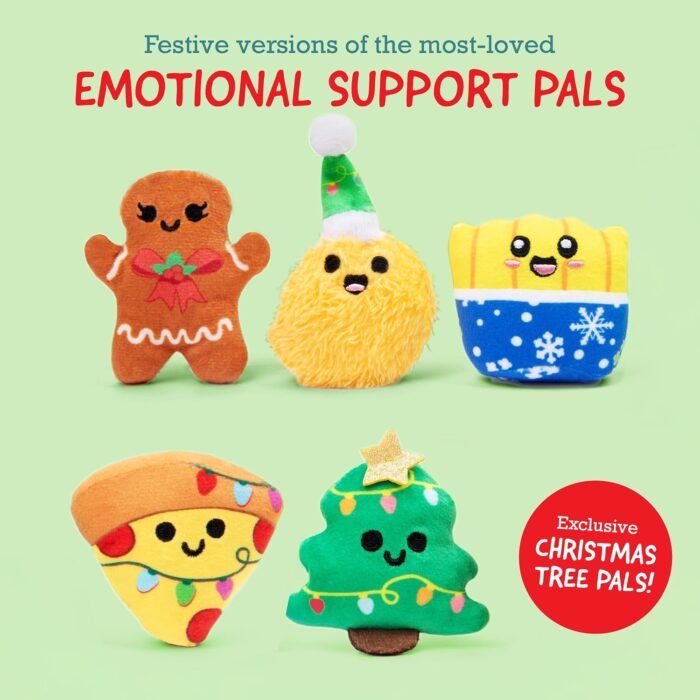 Emotional Support Plush Advent Calendar by Relatable, Perfect Plush Advent Calendar for Kids or Teens, Contains 25 Mini Collectible Plushies Including Fries, Gingerbread, and Nugget Plush Toys, Stocking Stuffers for Kids - Image 3