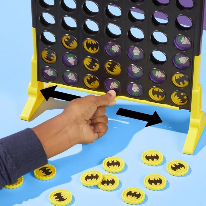 Connect 4 Batman Game | Batman-Themed 4 in a Row Game | Ages 6 and Up| For 2 Players | Strategy Board Games for Kids and Families (Amazon Exclusive) - Image 5