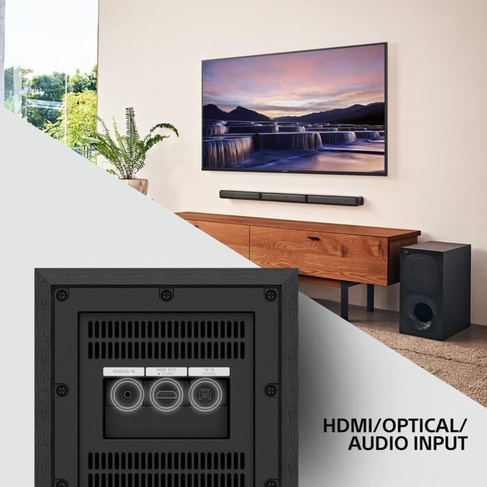 Sony HT-S40R 5.1ch Home Theater Soundbar System,black - Image 5