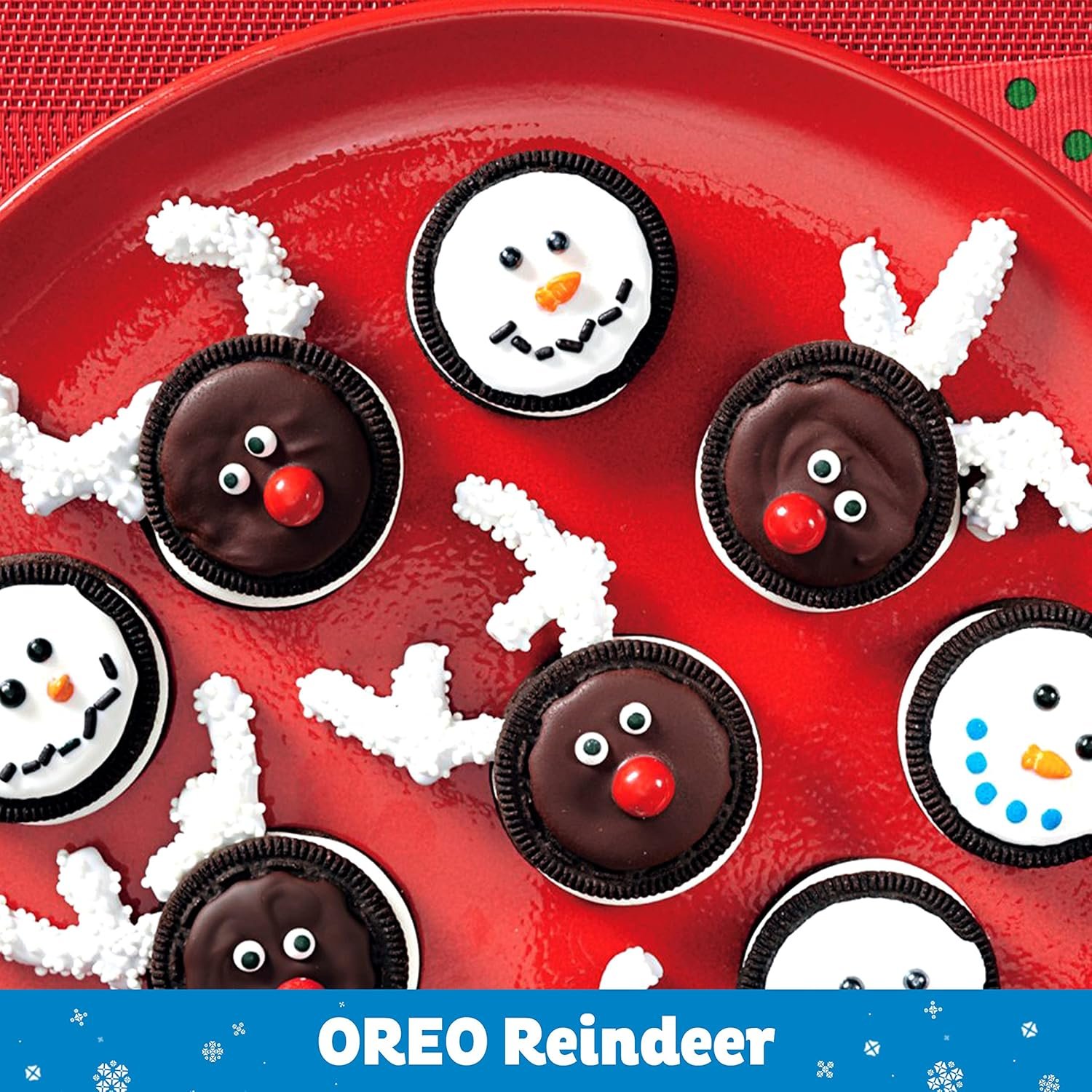 OREO Chocolate Sandwich Cookies, Holiday Cookies, 12 - 4 oz Stocking Stuffer Packs - Image 12