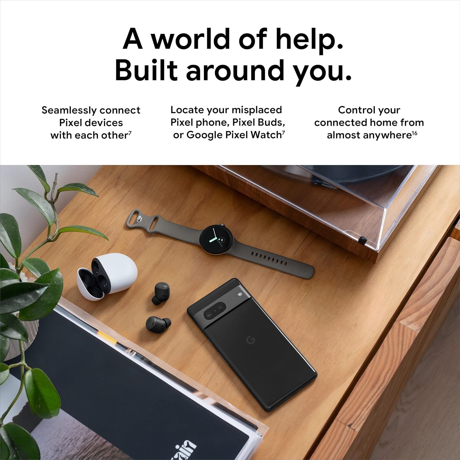 Google Pixel 7-5G Android Phone - Unlocked Smartphone with Wide Angle Lens and 24-Hour Battery - 128GB - Obsidian - Image 7