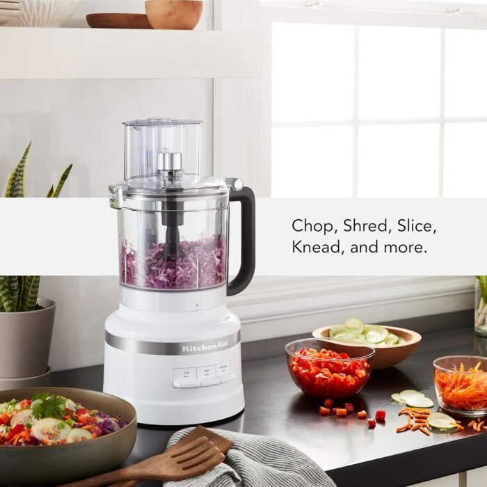 KitchenAid 13-Cup Food Processor, White - Image 3
