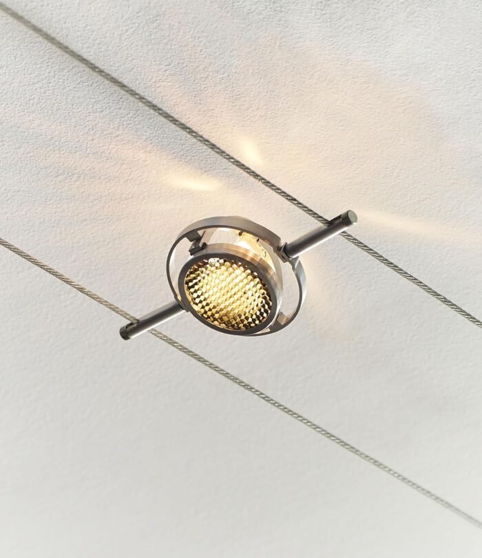 Tiella 800CBL5PN-LED, Accent Electronic Low Volt Surface Track Lighting Kits, LED Compatible, Nickel - Image 8