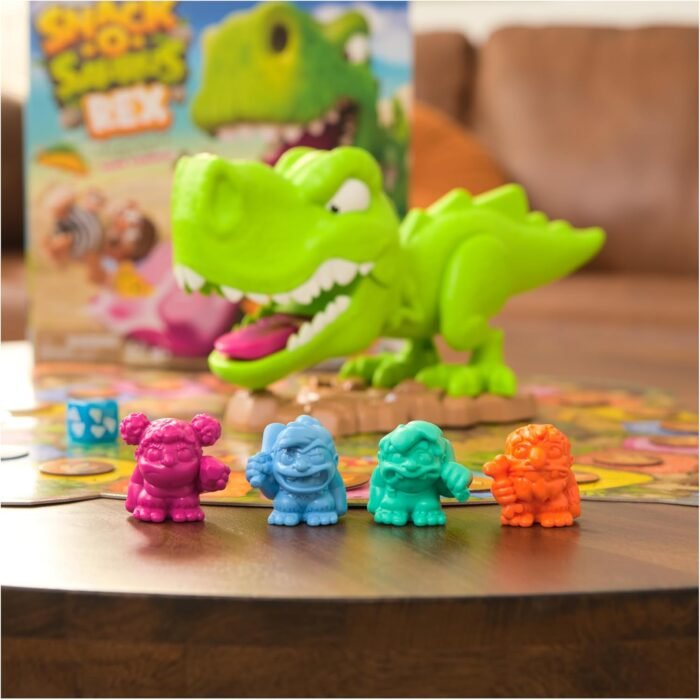 Spin Master Games, Snack-O-Saurus Rex Board Game, Kids Game, Funny Family Game, Fun Games, Family Game Night, Christmas Gifts for Kids, for Ages 5+ - Image 7
