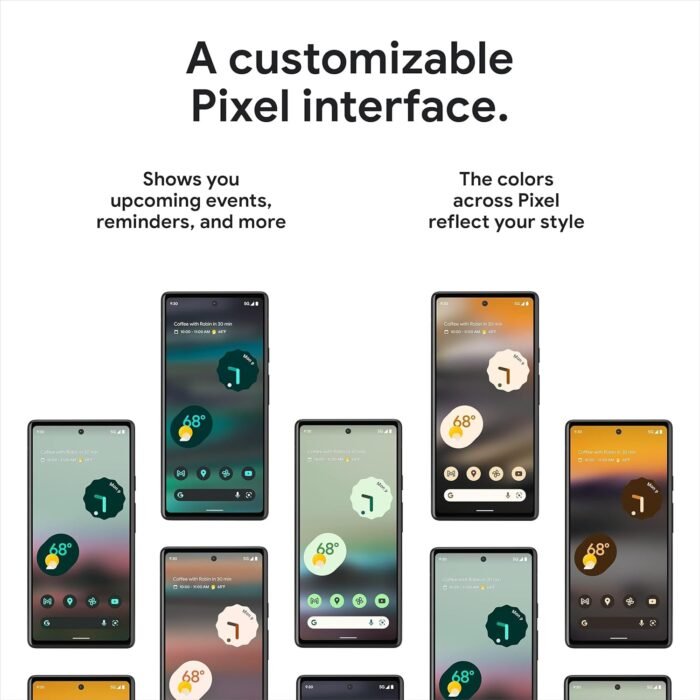 Google Pixel 6a - 5G Android Phone - Unlocked Smartphone with 12 Megapixel Camera and 24-Hour Battery - Chalk - Image 10
