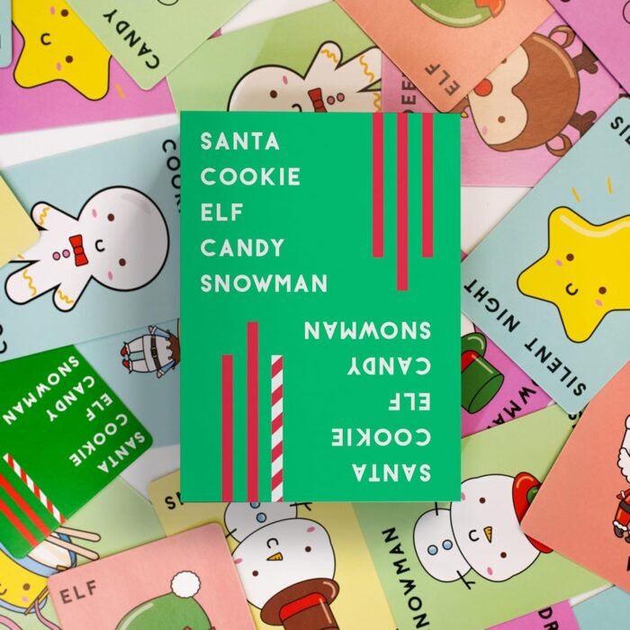 Santa Cookie Elf Candy Snowman Card Game – by Taco Cat Goat Cheese Pizza – Holiday Party Card Game – Great Stocking Stuffer – Fun for Kids, Teens, Adults and Family - 10 Min Ages 7+ - Image 3
