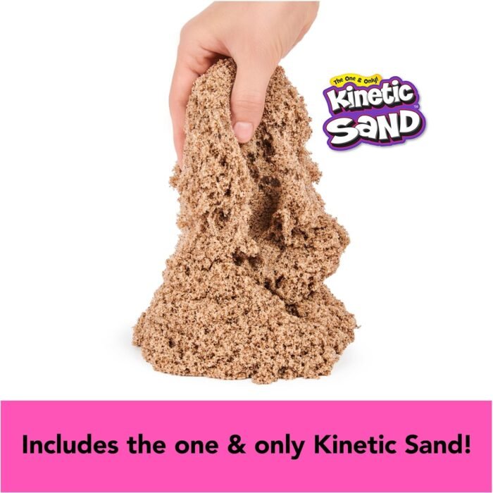 Spin Master Games, Jurassic World Dominion, Stomp N’ Smash Board Game Sensory Dinosaur Toy with Kinetic Sand, Christmas Gifts for Kids, for Ages 5+ - Image 3