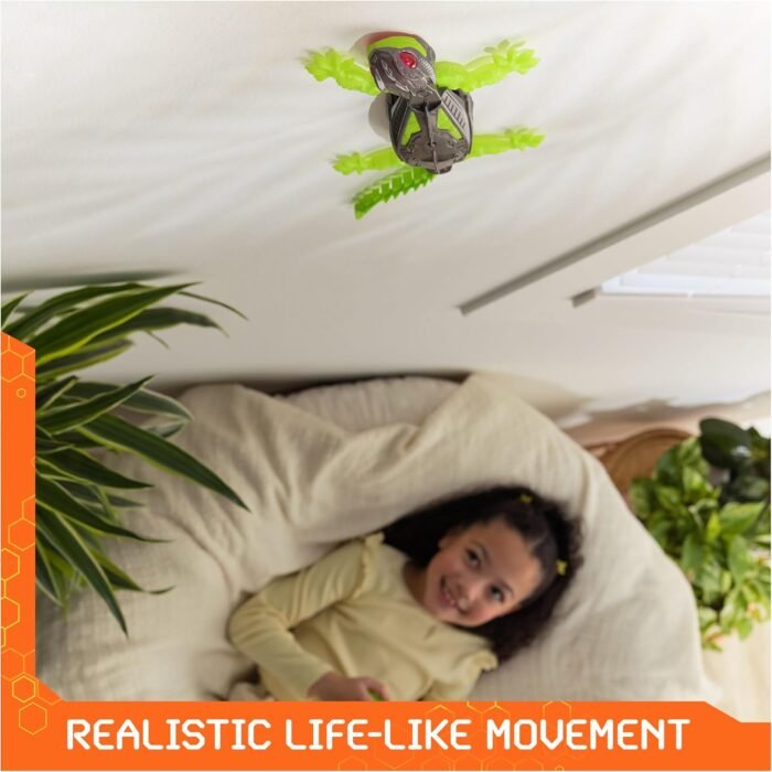 Wall Crawler Gecko, Rechargeable Remote Control Robot Kids Toys, Climbs up Walls for Prank Toys & Games, RC Robot Toys for Boys & Girls Ages 4 & Up - Image 3