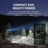 OLIGHT Odin S 1500 Lumens MLOK Rail Mounted Weaponlight Rechargeable Tactical Flashlight with Upgraded Remote Pressure Switch, 250 Meters Throw Distance, IPX8 Waterproof (Desert Tan) - Image 3