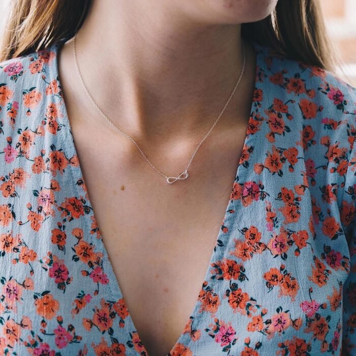 LANG XUAN Friendship Compass Necklace Good Luck Butterfly Pendant Chain Necklace with Message Card Gift Card for Women - Image 3