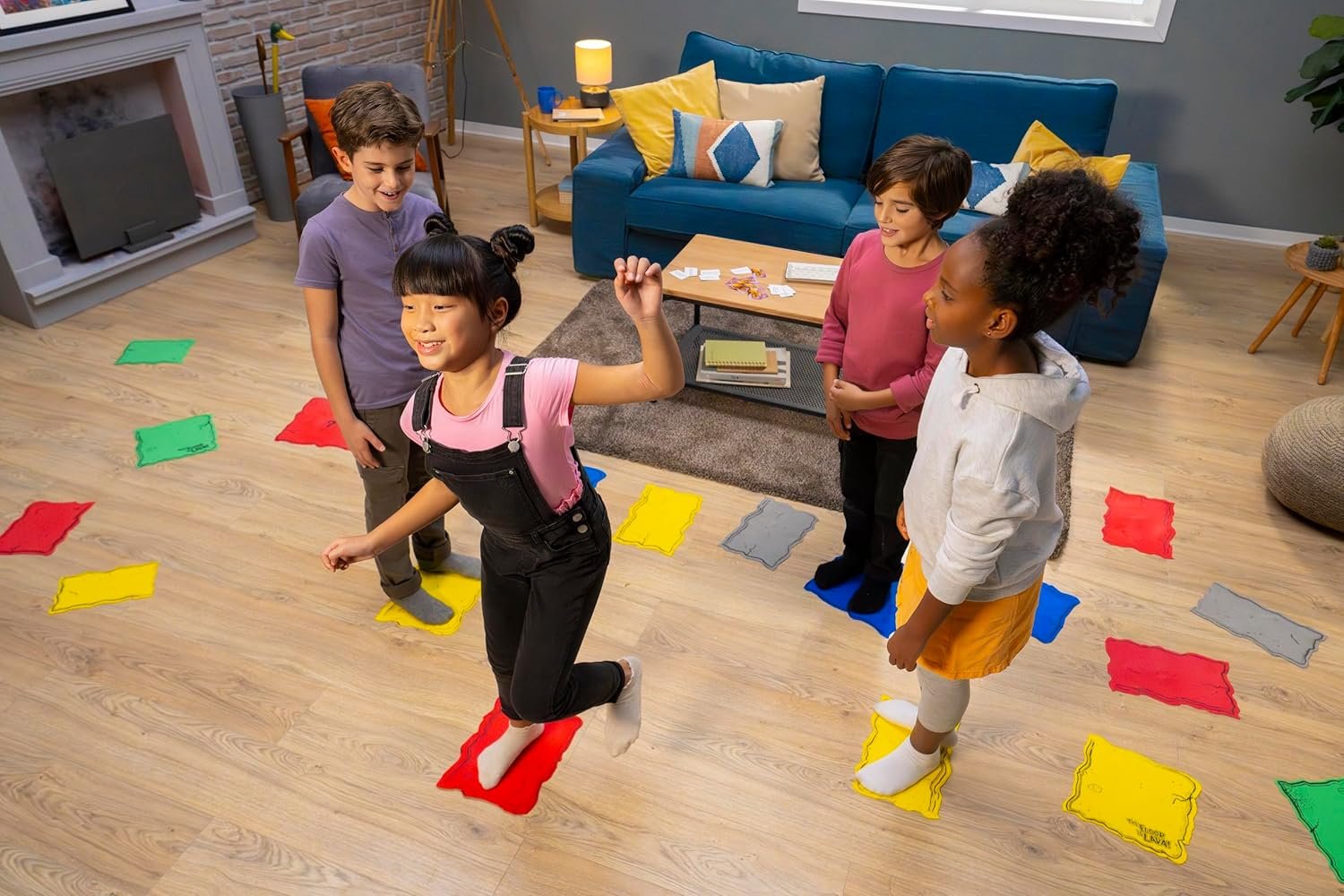 The Original The Floor is Lava! Game by Endless Games - Interactive Game For Kids And Adults - Promotes Physical Activity - Indoor And Outdoor Safe - Image 3