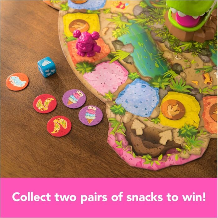 Spin Master Games, Snack-O-Saurus Rex Board Game, Kids Game, Funny Family Game, Fun Games, Family Game Night, Christmas Gifts for Kids, for Ages 5+ - Image 6