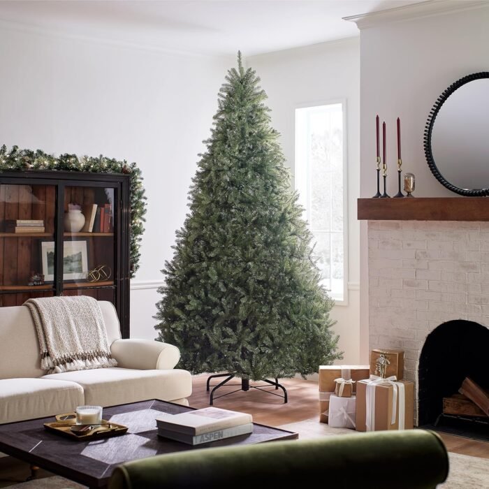 National Tree Company Artificial Full Christmas Tree, Green, Dunhill Fir, Includes Stand, 9 Feet - Image 4