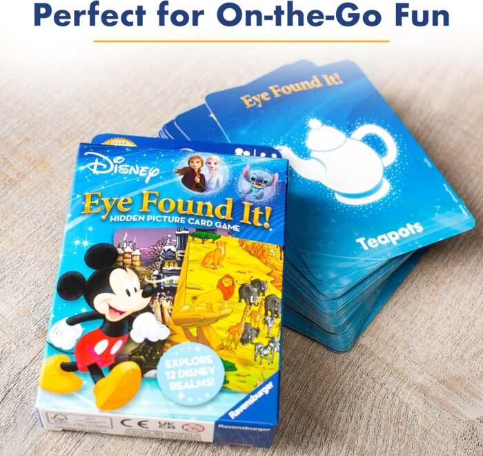 Ravensburger World of Disney Eye Found It Card Game - Engaging Family Fun | Immersive Disney Scenes | Skill-Building Game | FSC-Certified Materials - Image 3