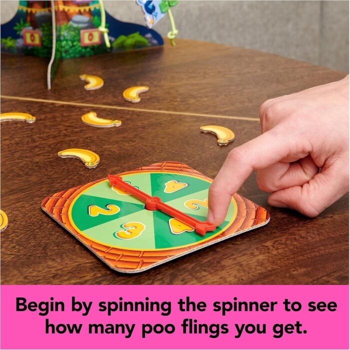 Spin Master Games, Monkey See Monkey Poo Game, Fun Games, Sensory Toys, Family Games, Funny Gifts, Christmas Gifts for Kids, for Ages 4+ - Image 3