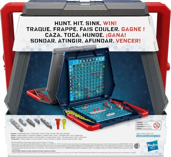 Battleship Classic Board Game, Strategy Game for Kids Ages 7 and Up, Fun for 2 Players - Image 4