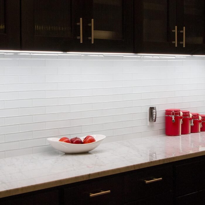UltraPro 24 inch Hardwired Under Cabinet Lights, 3 Color Settings - 2700K/4000K/5000K - Warm White, Cool White, and Daylight, Under Cabinet Lighting, Dimmable Under Counter Lights for Kitchen, 45368 - Image 7