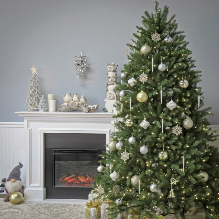 National Tree Company Artificial Full Christmas Tree, Green, Dunhill Fir, Includes Stand, 9 Feet - Image 5