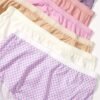Hanes Women's Just My Size High-Waist Cotton Brief Underwear, High-Rise Brief, 6-Pack (Colors May Vary) - Image 2